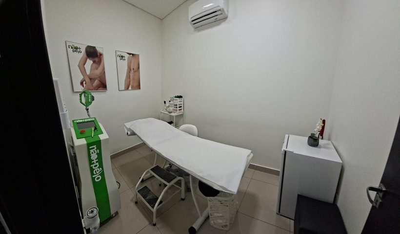 Sala de aplicação de depilação a laser em Mogi Guaçu