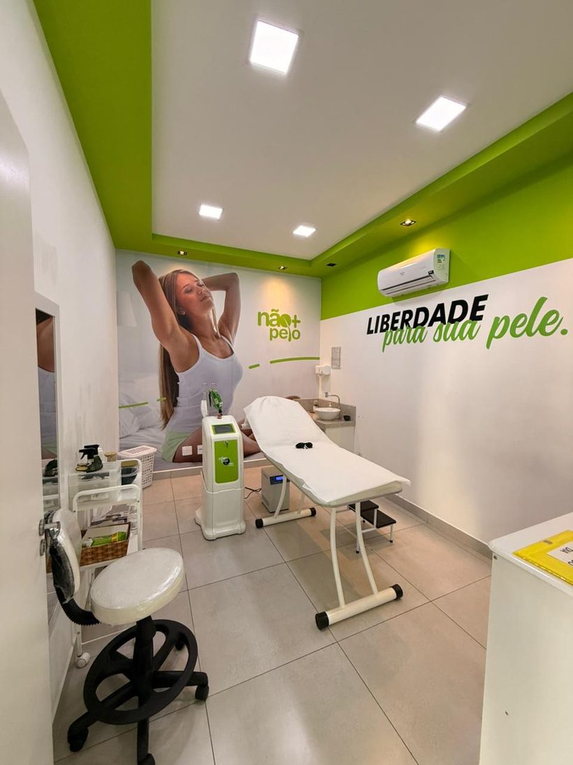 Sala de aplicação de depilação a laser em Santa Bárbara d'Oeste